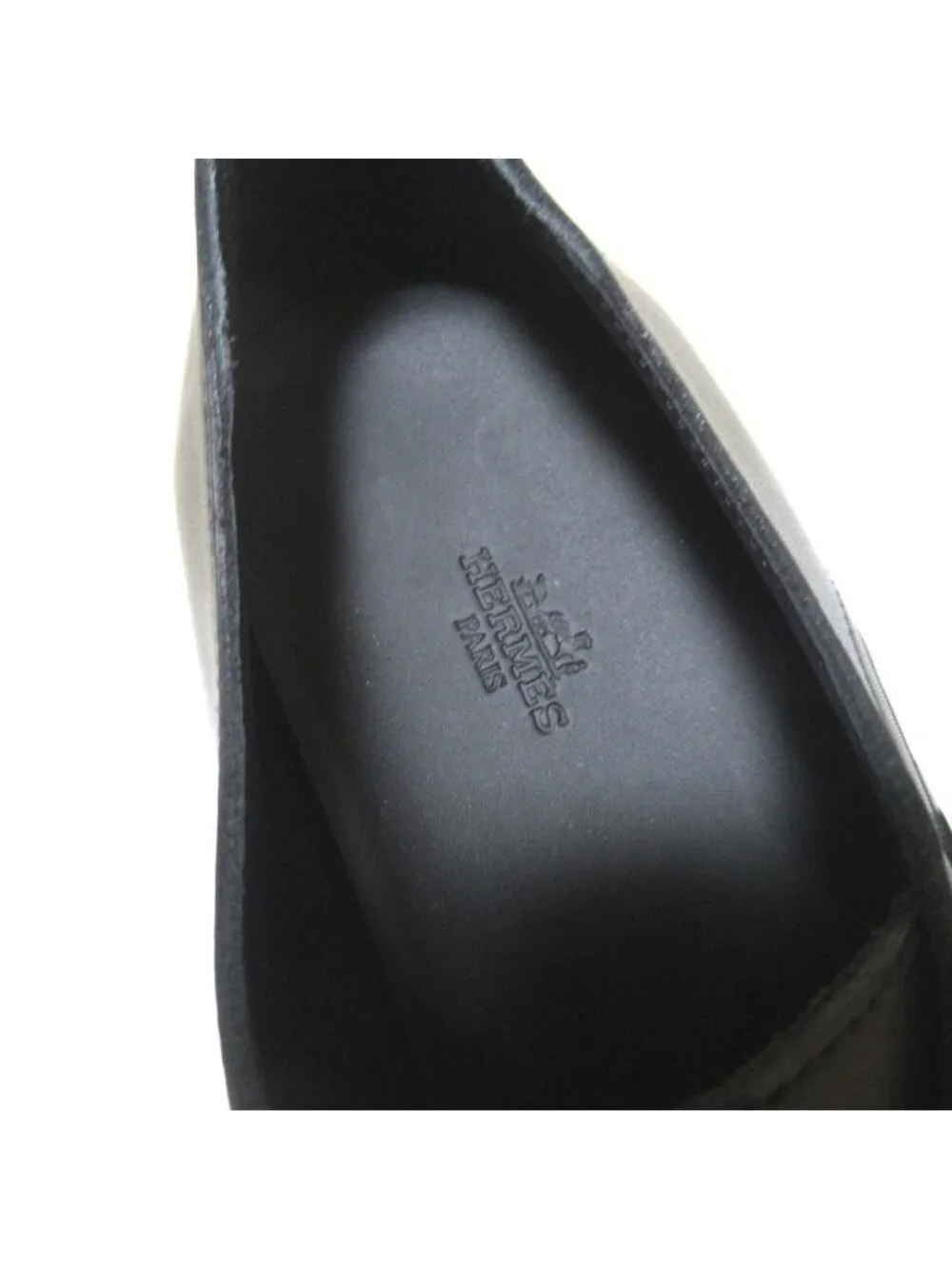 Hermes Happen Leather Single Monk Strap Derby Shoes 43
